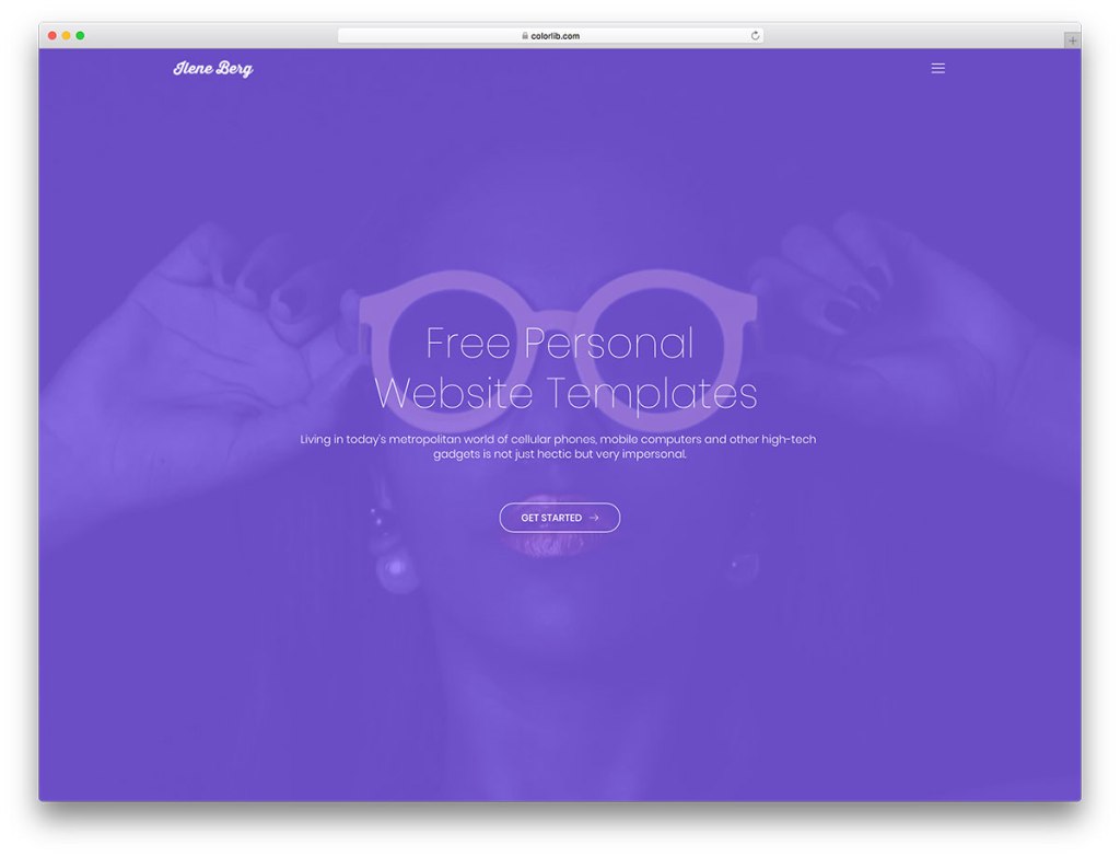 20 Free Personal Website Templates To Boost Your Personal&nbsp;Branding