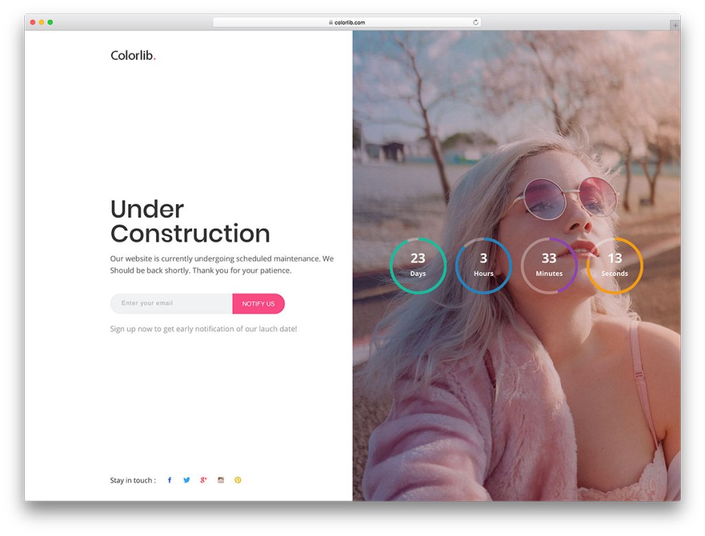 23 Best Free Under Construction Templates To Engage Visitors Even When Your Site Is&nbsp;Down
