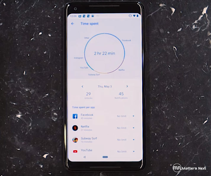 android-p-wellbeing-dashboard