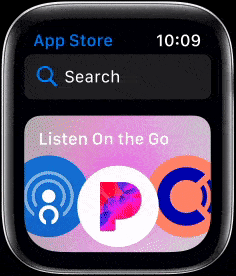 app store on apple watch