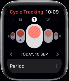 cycle tracking app for women