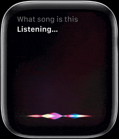 apple watch identifying song